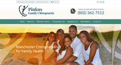 Desktop Screenshot of pinkusfamilychiropractic.com